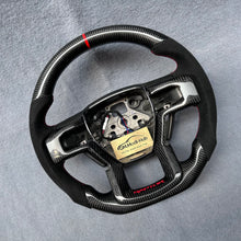 Load image into Gallery viewer, GM. Modi-Hub For Ford 2018-2020 F150 Raptor / 2017-2022 F250/ 2017-2022 F350 Carbon Fiber Steering Wheel
