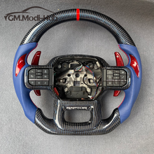 Load image into Gallery viewer, GM. Modi-Hub For Ford 2021-2023 F150 Raptor  Carbon Fiber Steering Wheel
