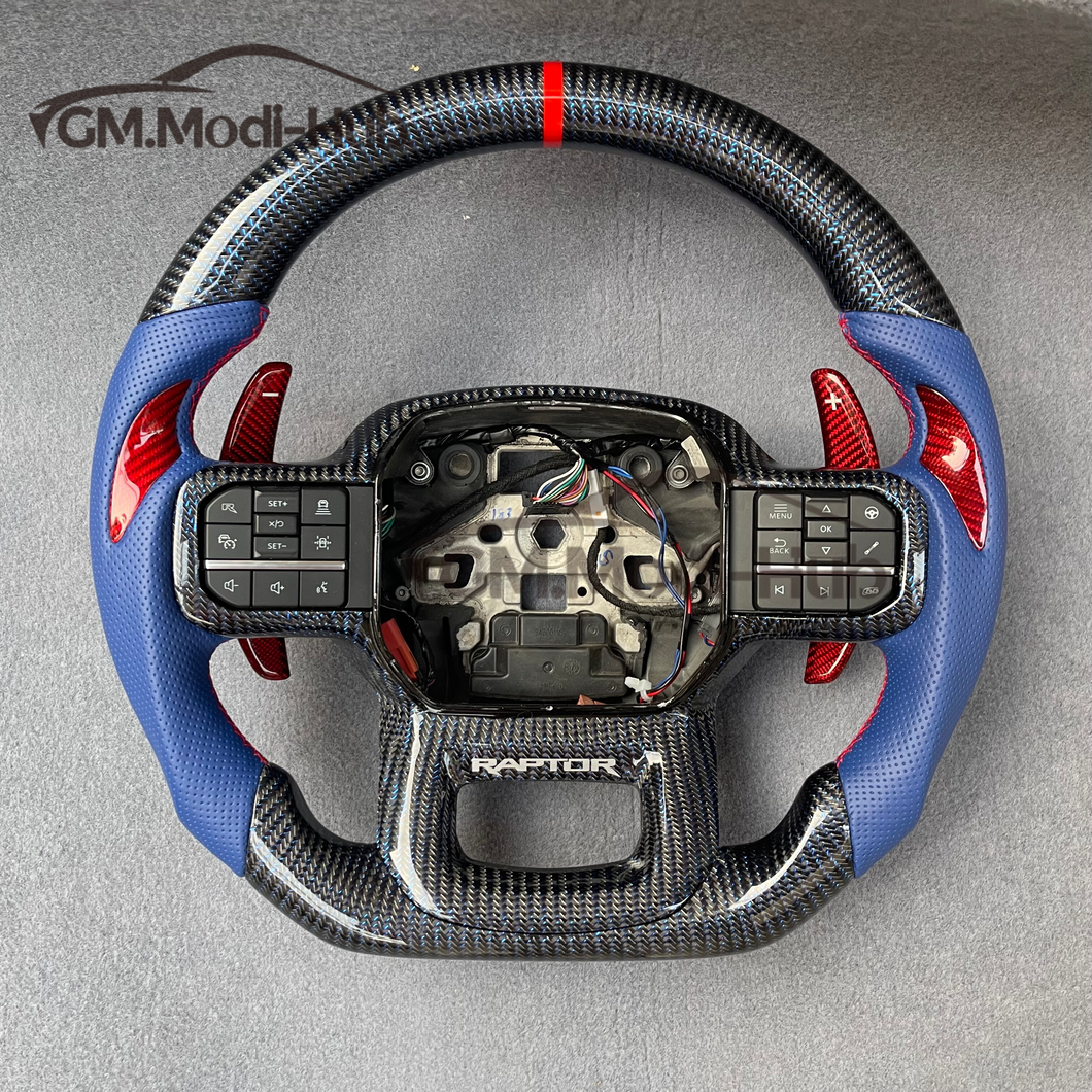 GM. Modi-Hub For Ford 2021-2023 F150 Raptor  Carbon Fiber Steering Wheel