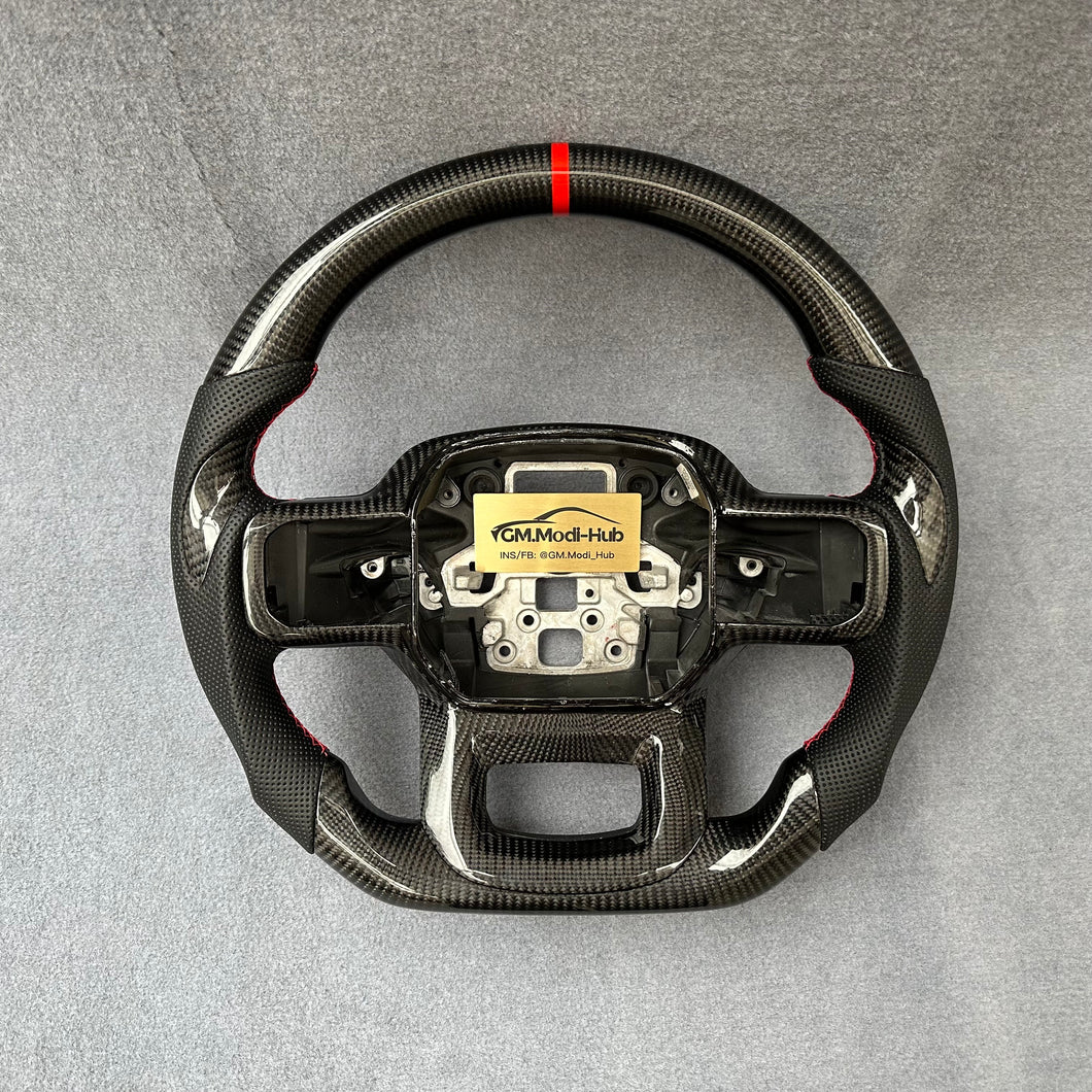 GM. Modi-Hub For Ford 2021-2023 F150 Raptor Carbon Fiber Steering Wheel