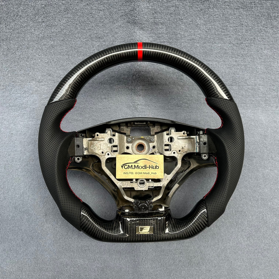 GM. Modi-Hub For Lexus IS 250 350 CT200h NX200T RC RCF F sport Carbon Fiber Steering Wheel
