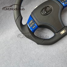 Load image into Gallery viewer, GM. Modi-Hub For Lexus 2006-2013 IS250 IS350 ISF Full leather Steering Wheel
