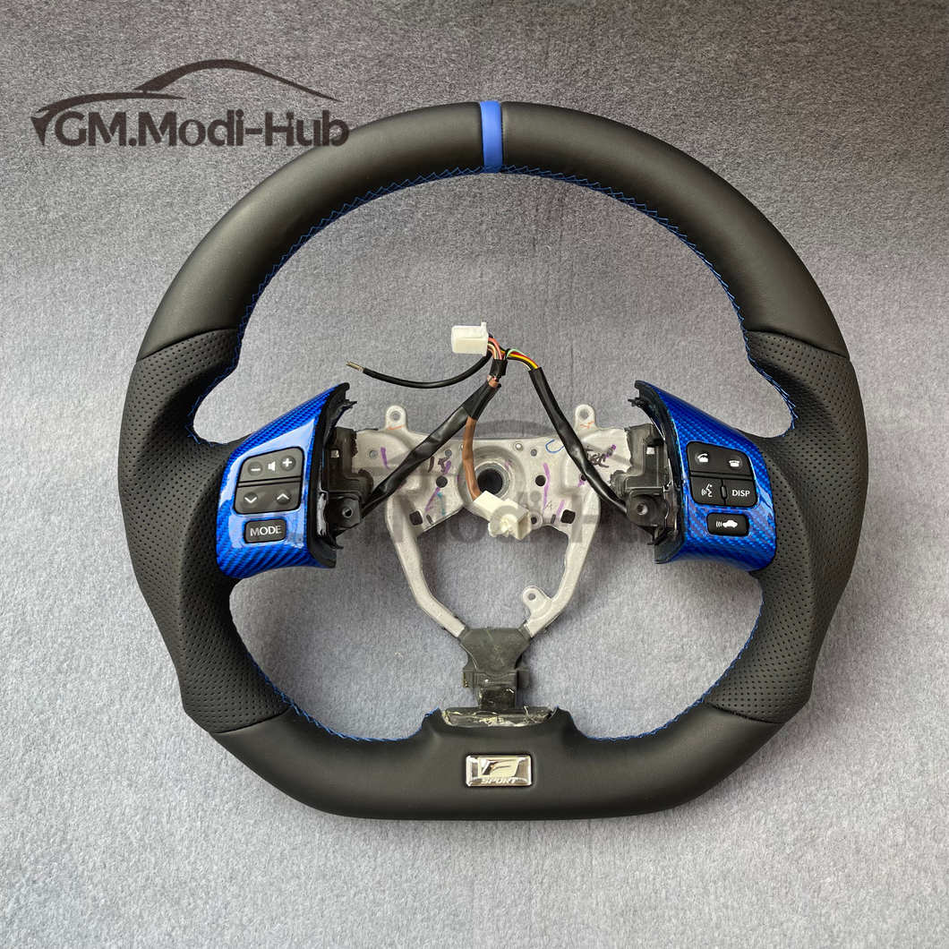 GM. Modi-Hub For Lexus 2006-2013 IS250 IS350 ISF Full leather Steering Wheel