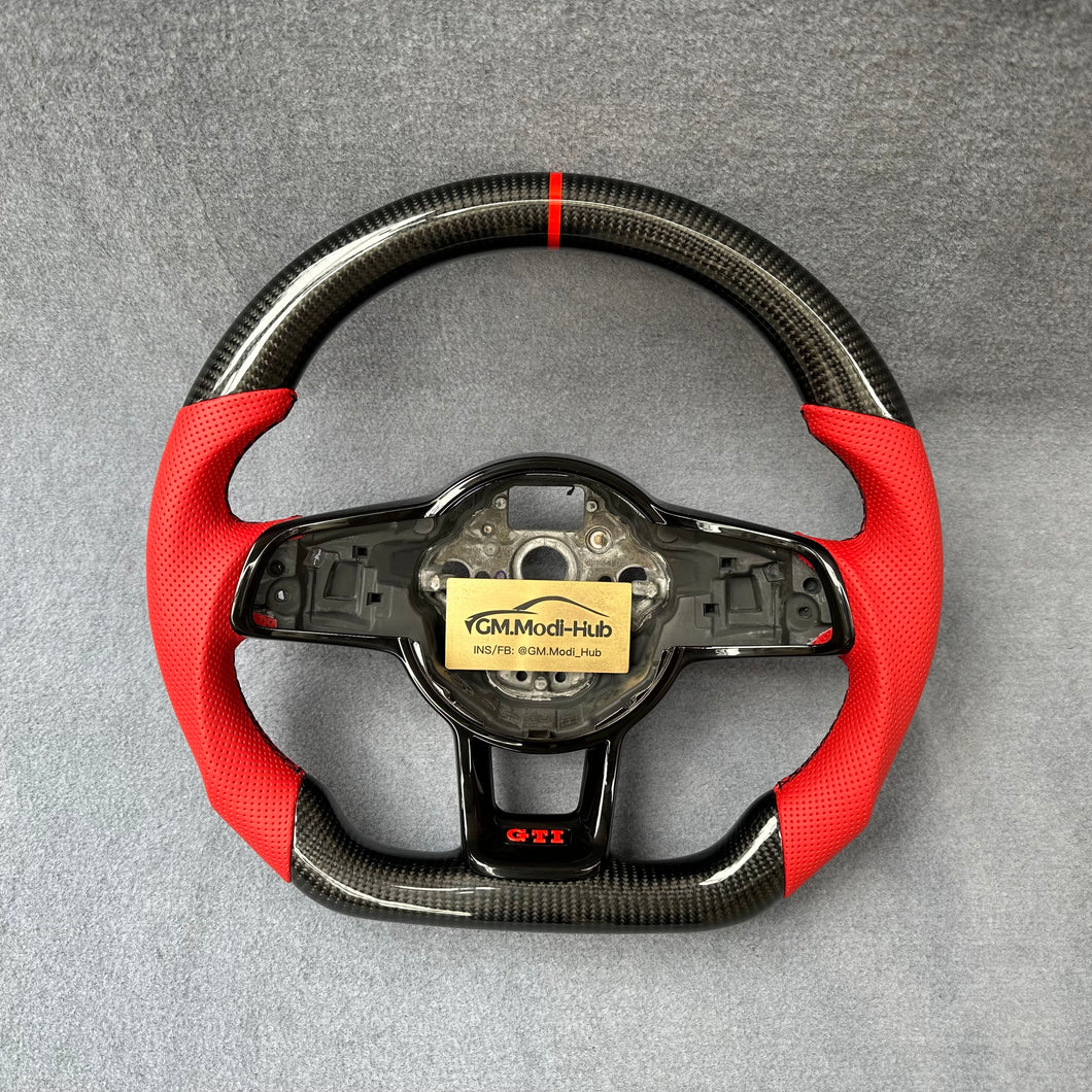 GM. Modi-Hub For VW MK7/MK7.5 GTI GTD Golf R Jetta Carbon Fiber Steering Wheel