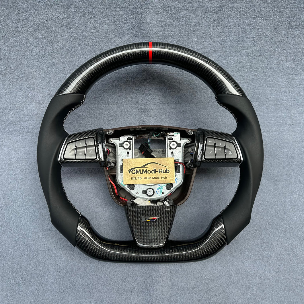 GM. Modi-Hub For Cadillac 2008-2009 XLR / 2008-2013 CTS / 2008-2011 STS / 2010-2013 SRX Carbon Fiber Steering Wheel