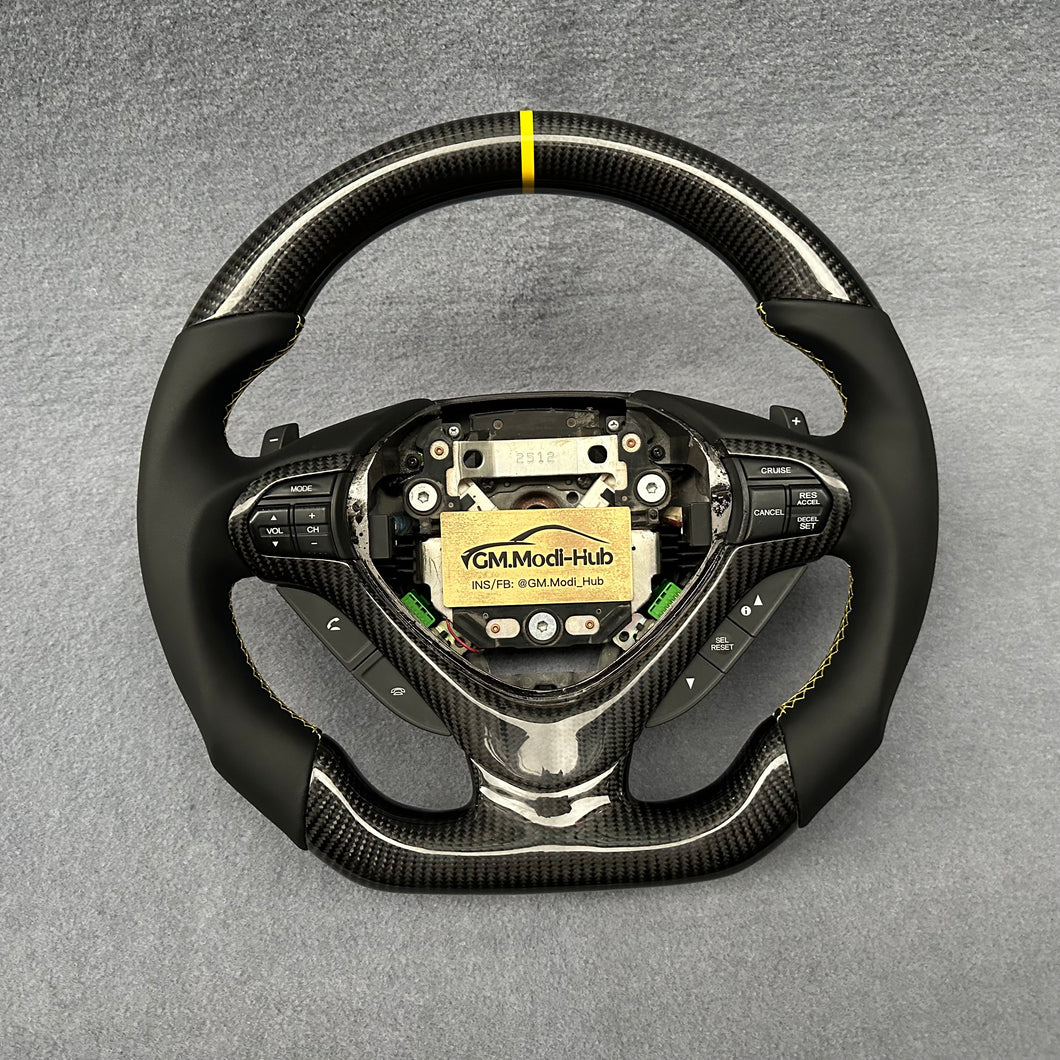 GM. Modi-Hub For Acura 2009-2014 TSX / Honda CU2 Carbon Fiber Steering Wheel