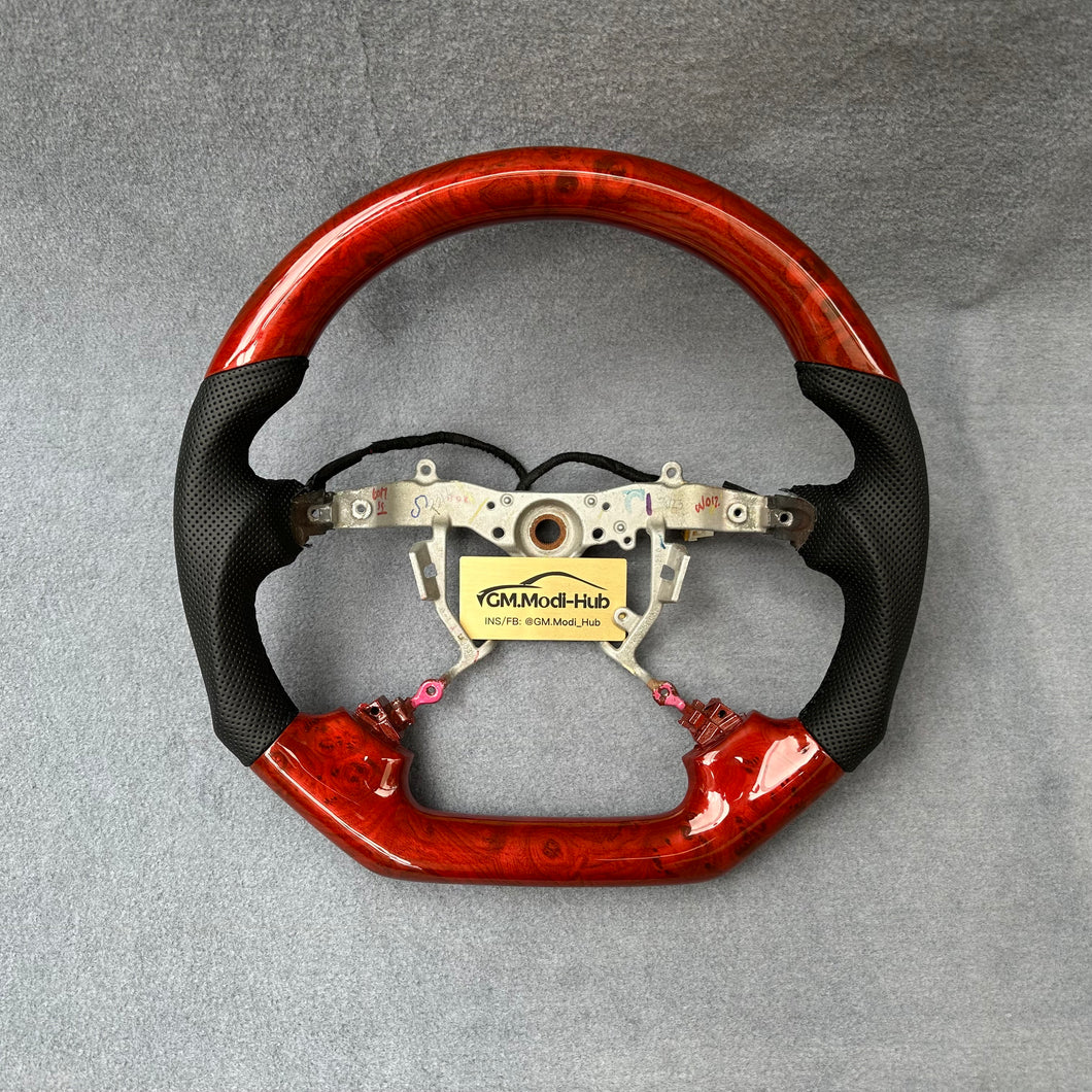 GM. Modi-Hub For Lexus 2007-2012 LS460 WoodGrain Steering Wheel