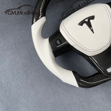 Load image into Gallery viewer, GM. Modi-Hub For Tesla Model 3 Y Carbon Fiber Steering Wheel
