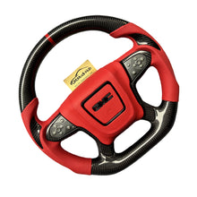 Load image into Gallery viewer, GM. Modi-Hub For Chevrolet 2014-2018 Silverado Carbon Fiber Steering Wheel

