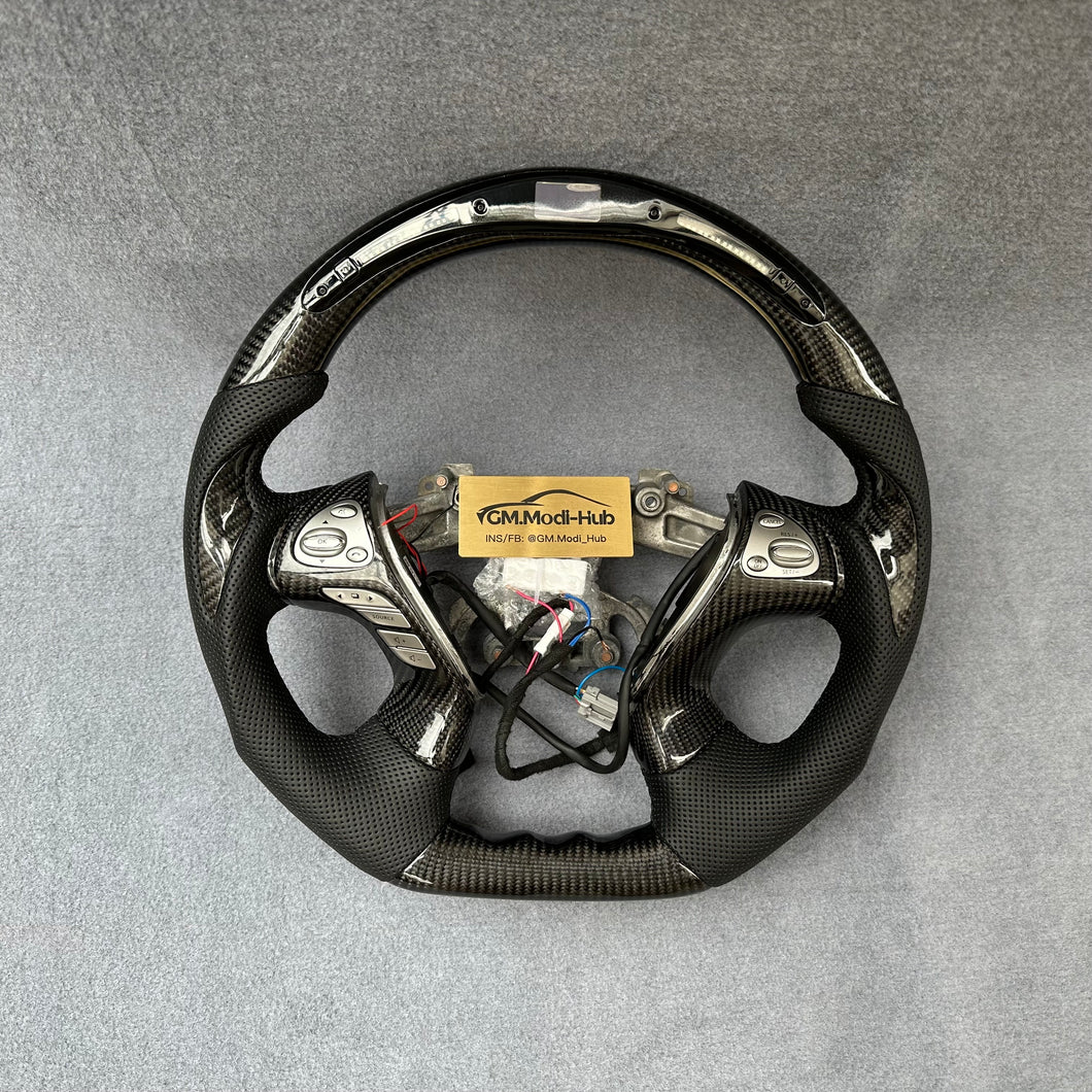 GM. Modi-Hub For Infiniti 2013-2020 QX60 / 2013-2022 Q70 Q70L / 2011-2019 M35 M37 M56 Carbon Fiber Steering Wheel