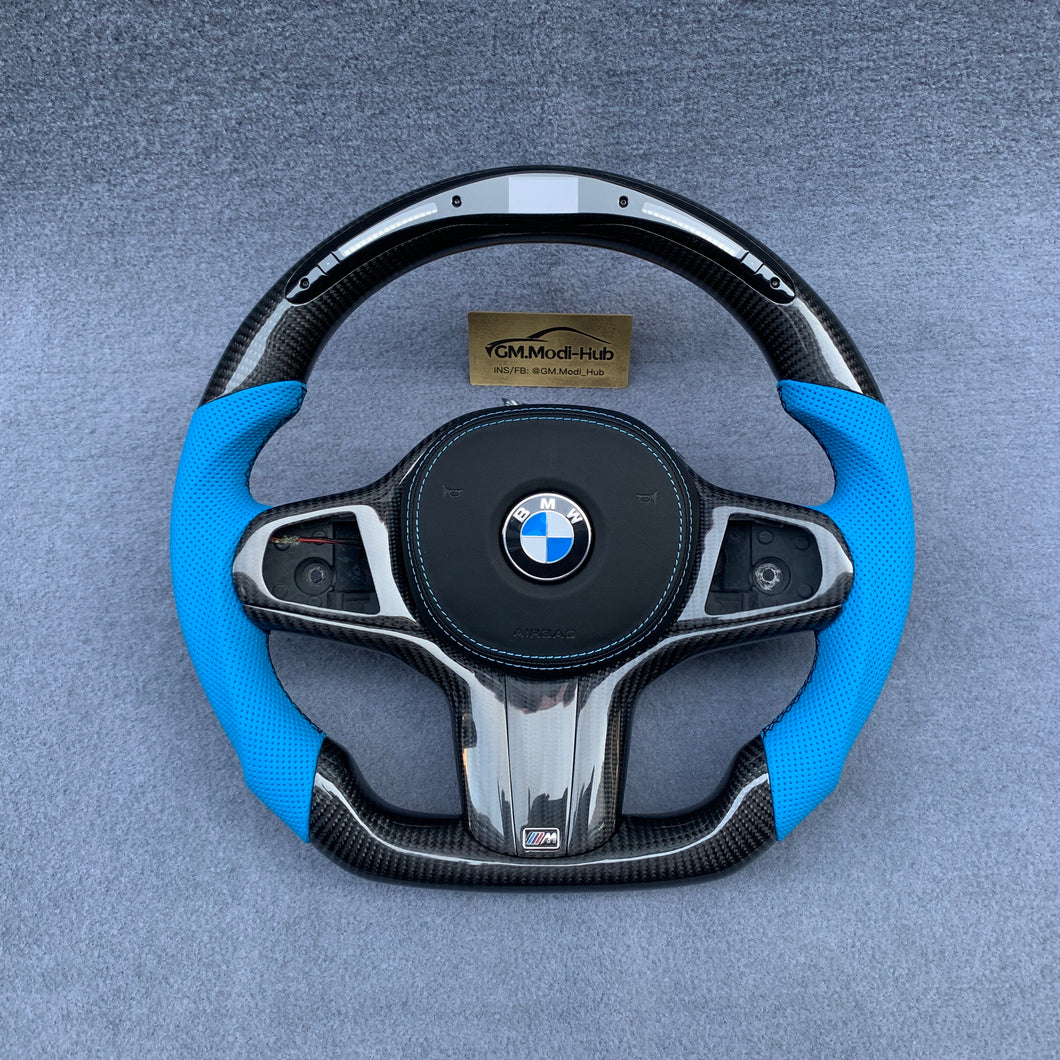 GM. Modi-Hub For BMW F44 G42 G20 G21 G22 G23 G24 G32 G11 G12 G14 G15 G16 G29 G01 G05 G06 G07 Carbon Fiber Steering Wheel