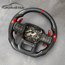 Load image into Gallery viewer, GM. Modi-Hub For Ford 2021-2023 F150 Raptor Carbon Fiber Steering Wheel
