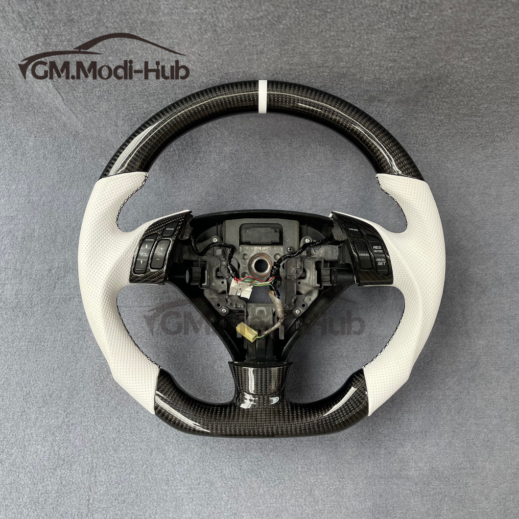 GM. Modi-Hub For Honda 2003-2007 Accord CL9 CL7 / 2005-2010 Odyssey / Acura 2004-2008 TSX Carbon Fiber Steering Wheel