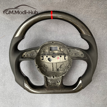 Load image into Gallery viewer, GM. Modi-Hub For Audi B8 B8.5 A3 A4 A5 A6 A7 A8 S3 S4 S5 S6 S7 S8 Q5 RS3 RS5 RS6 SQ5 Carbon Fiber Steering Wheel
