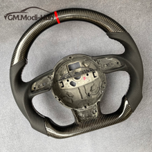 Load image into Gallery viewer, GM. Modi-Hub For Audi B8 B8.5 A3 A4 A5 A6 A7 A8 S3 S4 S5 S6 S7 S8 Q5 RS3 RS5 RS6 SQ5 Carbon Fiber Steering Wheel
