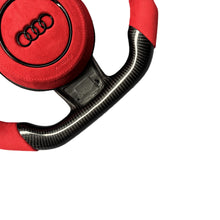 Load image into Gallery viewer, GM. Modi-Hub For Audi B8 B8.5 A3 A4 A5 A6 A7 A8 S3 S4 S5 S6 S7 S8 Q5 RS3 RS5 RS6 SQ5 Carbon Fiber Steering Wheel

