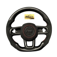 Load image into Gallery viewer, For Jeep 2019-2026 Wrangler / 2018-2026 Gladiator Carbon Fiber Steering Wheel | GM. Modi-Hub
