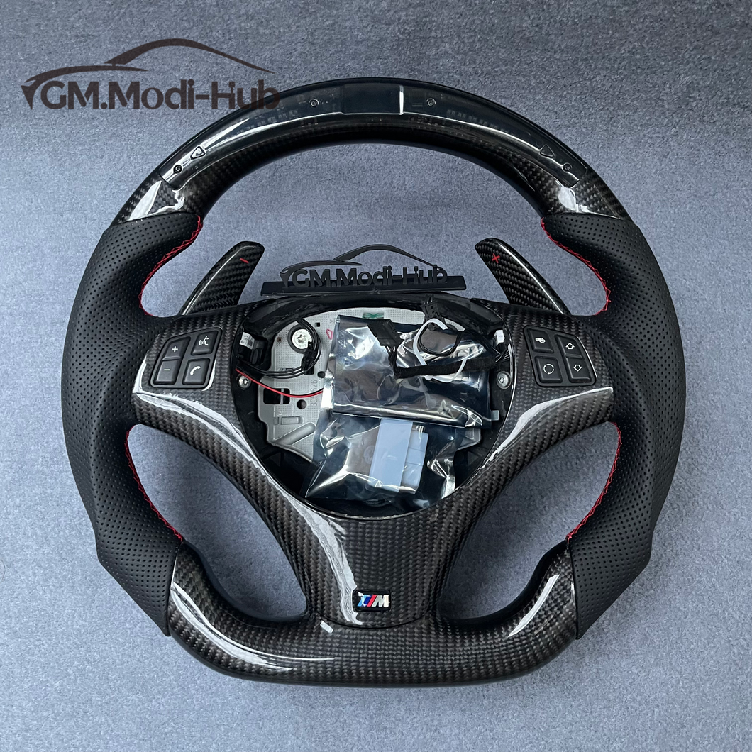 GM. Modi-Hub For BMW E82 E88 E90/E91/E92/E93 E84 Carbon Fiber Steering Wheel