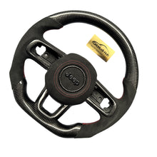 Load image into Gallery viewer, For Jeep 2019-2026 Wrangler / 2018-2026 Gladiator Carbon Fiber Steering Wheel | GM. Modi-Hub
