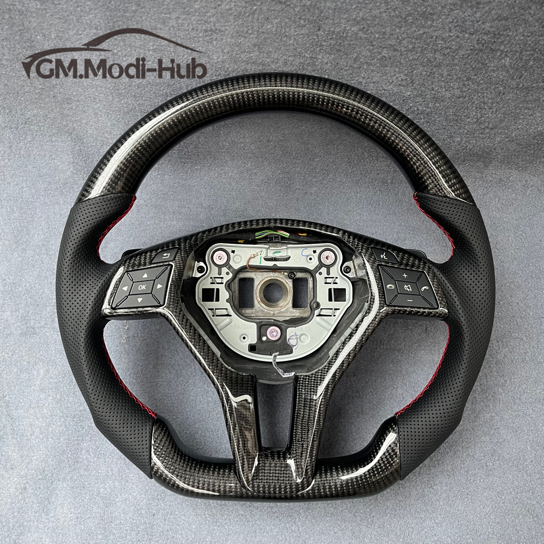 GM. Modi-Hub For Benz W176 W204 W212 W218 E63AMG C63AMG CLA45AMG CLS63AMG C-Class E-Class CLA-Class GLA-Class CLS Carbon Fiber Steering Wheel