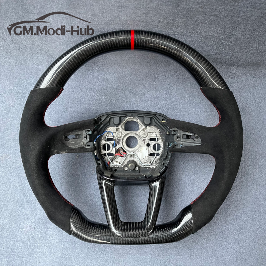 GM. Modi-Hub For Audi A4 Q3 Q5 Q7 Q8 SQ8 SQ7 SQ5 S7 RS6 Carbon Fiber Steering Wheel