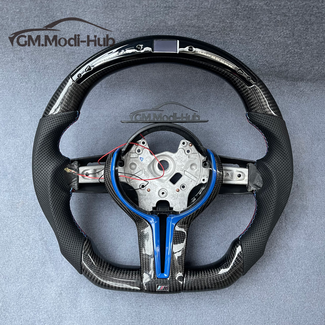 GM. Modi-Hub For BMW M5 M6 F01 F02 F03 F04 F10 F11 F06 F12 F13 F10 F06 F12 F13 Carbon Fiber Steering Wheel