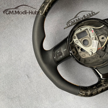 Load image into Gallery viewer, GM. Modi-Hub For Audi 2008-2015 TT MK2 R8 TT TTS TTRS Carbon Fiber Steering Wheel
