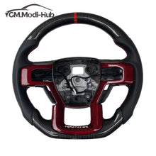 Load image into Gallery viewer, GM. Modi-Hub For Ford 2018-2020 Expedition Carbon Fiber Steering Wheel
