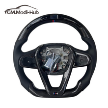 Load image into Gallery viewer, GM. Modi-Hub For BMW G01 G02 G05 G07 G11 G12 G20 G21 G30 G31 i4 Carbon Fiber Steering Wheel
