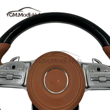 Load image into Gallery viewer, GM. Modi-Hub For Benz W177 W247 W167 W463 W205 A-Class B-Class C-Class E-Class S-Class CLA-Class G-Class Wood Grain Steering Wheel
