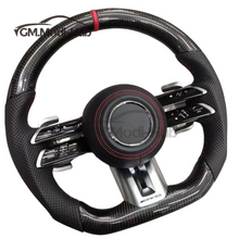 Load image into Gallery viewer, GM. Modi-Hub For Benz W177 W205 W204 W222 W212 W246 B-Class C-Class E-Class GLK GLC CLA GLA Carbon Fiber Steering Wheel
