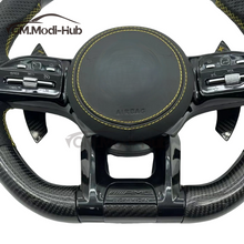 Load image into Gallery viewer, GM. Modi-Hub For Benz AMG W177 W205 W213 C118 R231 X247 X253 W167 X167 W463 Carbon Fiber Steering Wheel
