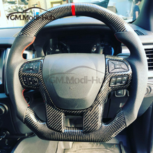 Load image into Gallery viewer, GM. Modi-Hub For Ford 2019-2022 Ranger / 2016-2022 Everest Carbon Fiber Steering Wheel
