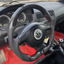 Load image into Gallery viewer, GM. Modi-Hub For VW 1999-2005 Golf Jetta MK4 GTI B5 Passat / 1999-2002 Cabrio Carbon Fiber Steering Wheel
