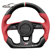 Load image into Gallery viewer, GM. Modi-Hub For Audi B9 A3 A4 A5 S3 S4 S5 RS3 RS4 RS5 Sport Carbon Fiber Steering Wheel
