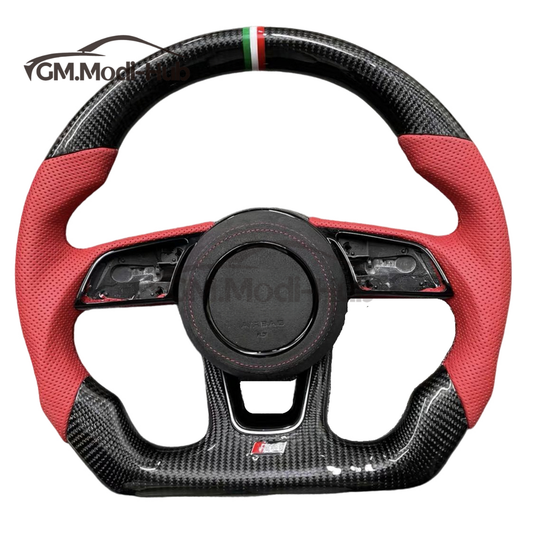 GM. Modi-Hub For Audi B9 A3 A4 A5 S3 S4 S5 RS3 RS4 RS5 Sport Carbon Fiber Steering Wheel