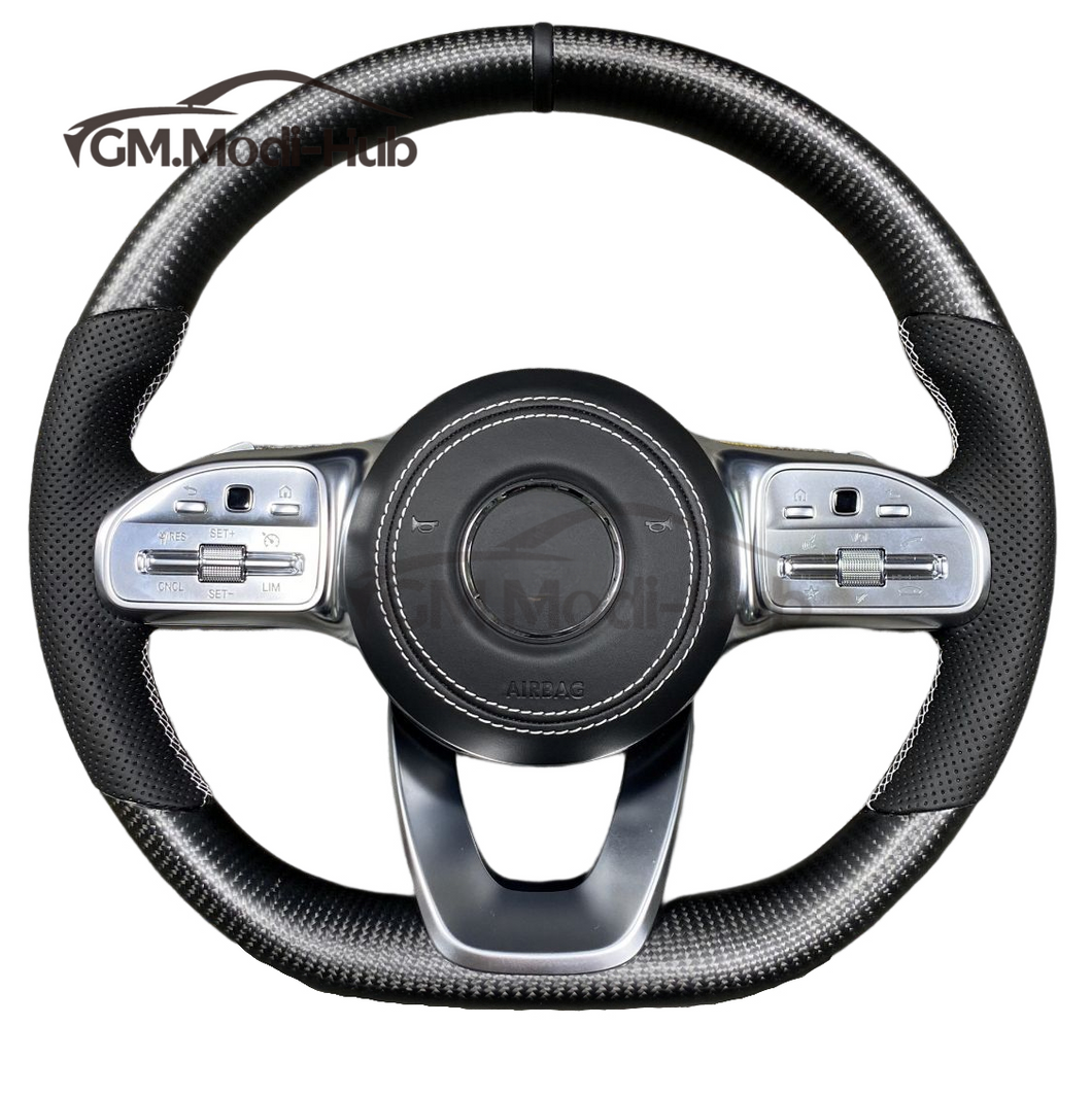 GM. Modi-Hub For Benz W177 W247 W167 W463 W205 A-Class B-Class C-Class E-Class S-Class CLA-Class G-Class Carbon Fiber Steering Wheel