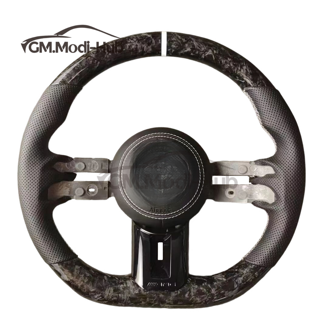 GM. Modi-Hub For Benz W177 W205 W204 W222 W212 W246 B-Class C-Class E-Class GLK GLC CLA GLA Carbon Fiber Steering Wheel