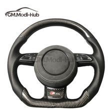 Load image into Gallery viewer, GM. Modi-Hub For Audi B8 B8.5 A3 A4 A5 A6 A7 A8 S3 S4 S5 S6 S7 S8 Q5 RS3 RS5 RS6 SQ5 Carbon Fiber Steering Wheel
