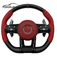 Load image into Gallery viewer, GM. Modi-Hub For Benz AMG W177 W205 W213 C118 R231 X247 X253 W167 X167 W463 Carbon Fiber Steering Wheel
