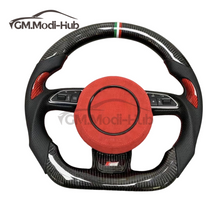 Load image into Gallery viewer, GM. Modi-Hub For Audi B8.5 A3 A4 A5 A6 A7 A8 S3 S4 S5 S6 S7 S8 Q5 RS3 RS5 RS6 SQ5 Carbon Fiber Steering Wheel
