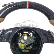 Load image into Gallery viewer, GM. Modi-Hub For Porsche 2011-2014 Cayenne 2010-2016 Panamera 2011-2014 911 Carbon Fiber Steering Wheel
