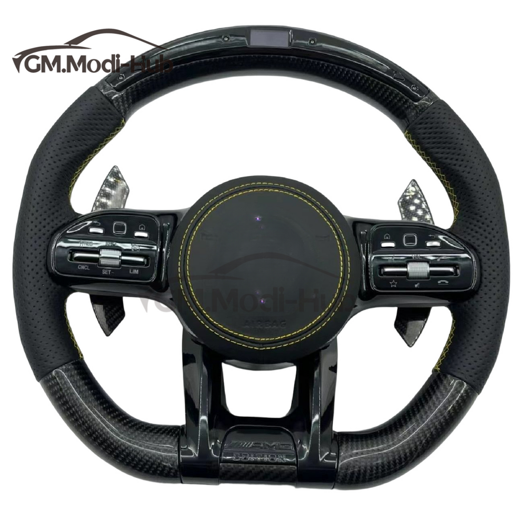 GM. Modi-Hub For Benz AMG W177 W205 W213 C118 R231 X247 X253 W167 X167 W463 Carbon Fiber Steering Wheel