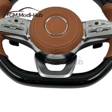 Load image into Gallery viewer, GM. Modi-Hub For Benz W177 W247 W167 W463 W205 A-Class B-Class C-Class E-Class S-Class CLA-Class G-Class Wood Grain Steering Wheel
