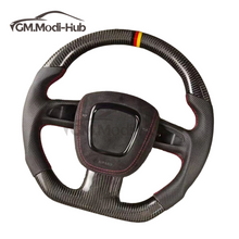 Load image into Gallery viewer, GM. Modi-Hub For Audi B7 B8 S4 S5 A3 A4 A5 A6 A8 Q5 Q7 RS5 Carbon Fiber Steering Wheel
