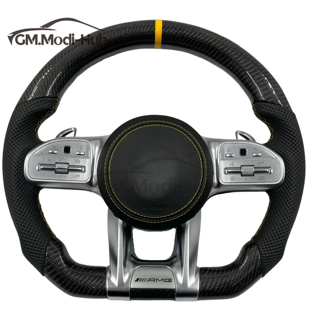GM. Modi-Hub For Benz AMG W177 W205 W213 C118 R231 X247 X253 W167 X167 W463 Carbon Fiber Steering Wheel