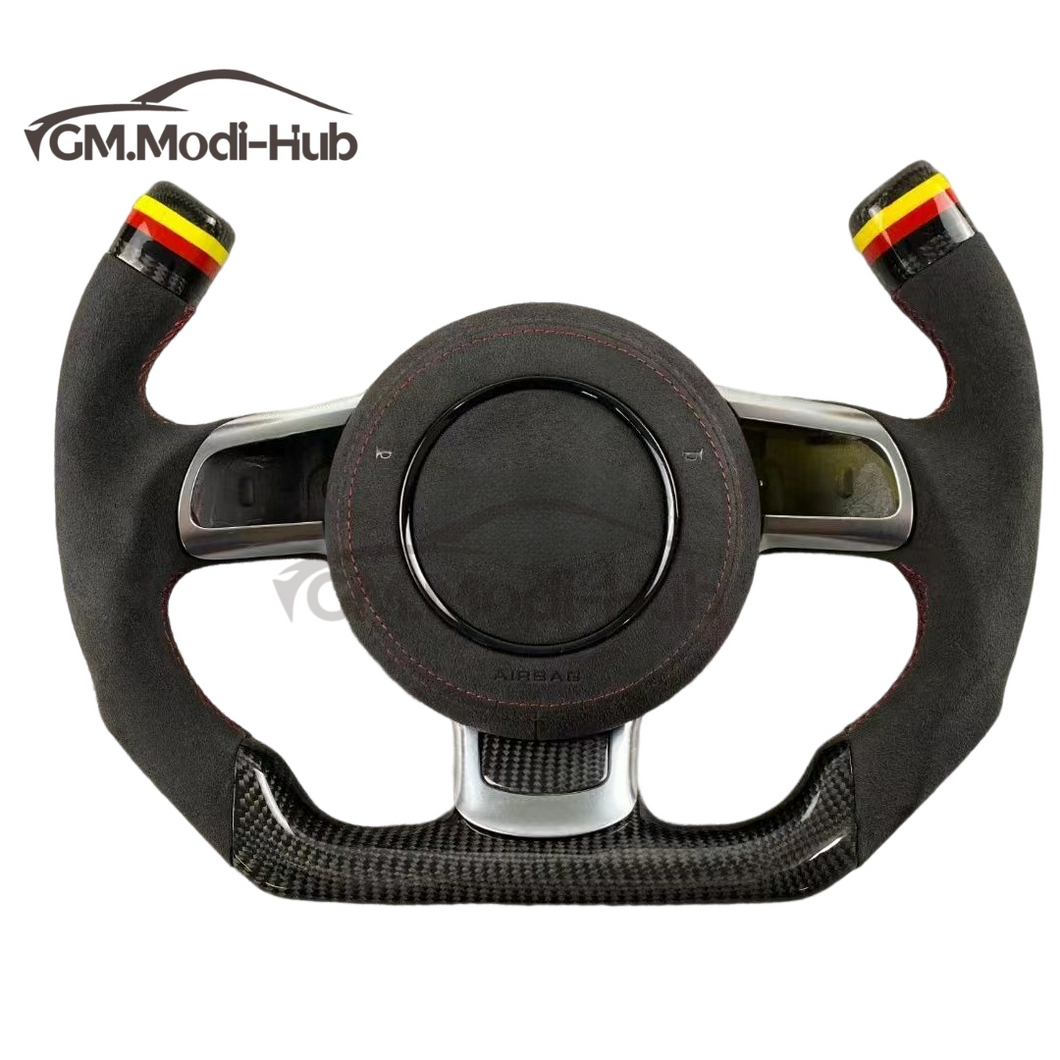 GM. Modi-Hub For Audi 2008-2015 TT MK2 R8 TT TTS TTRS Carbon Fiber Steering Wheel