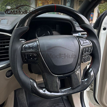 Load image into Gallery viewer, GM. Modi-Hub For Ford 2019-2025 Ranger /Everest Carbon Fiber Steering Wheel
