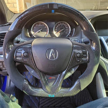Load image into Gallery viewer, Custom Carbon Fiber Steering Wheel For Acura TLX 2015-2020 | MDX 2014-2020 | GM. Modi-Hub
