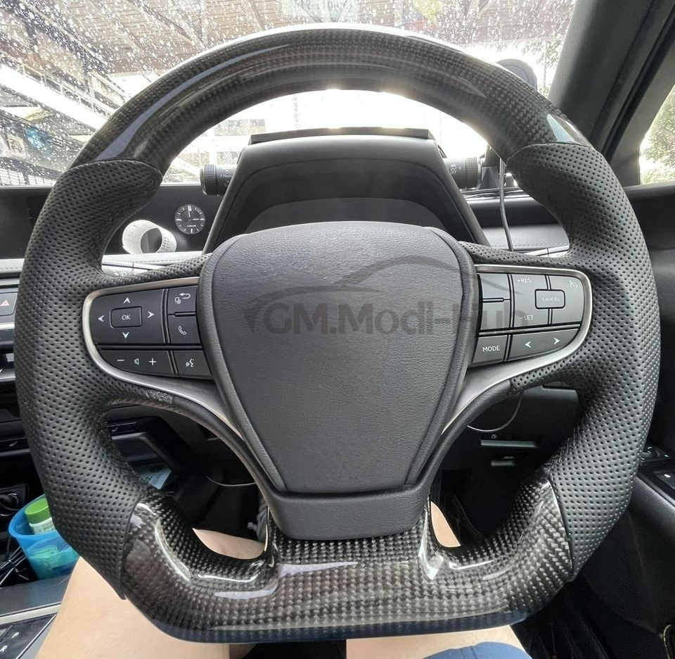 GM. Modi-Hub For Lexus 2018-2020 UX200/250h / 2018-2023 LS500 / 2019-2020 ES300/350/250 Carbon Fiber Steering Wheel